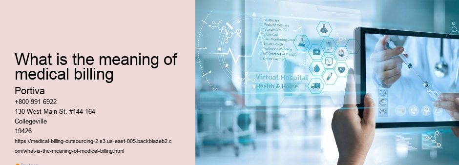 what is the meaning of medical billing